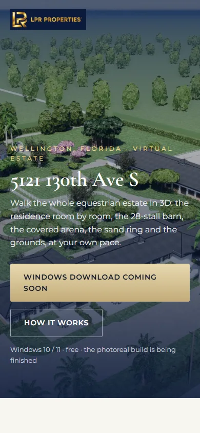 5121 Virtual Estate on a phone