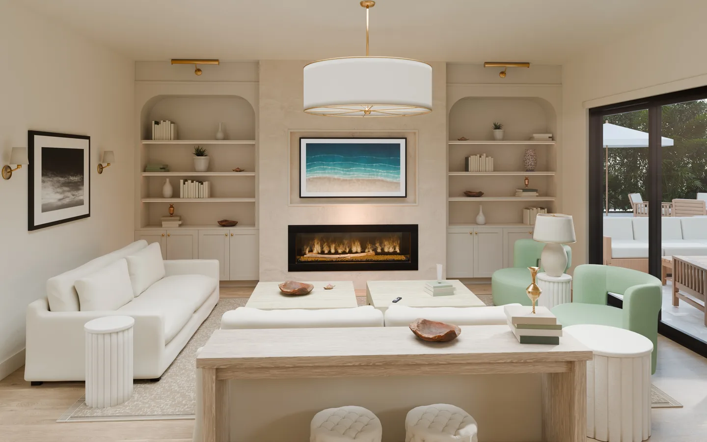 Oceanside Builders - Virtual Room interface, view 1