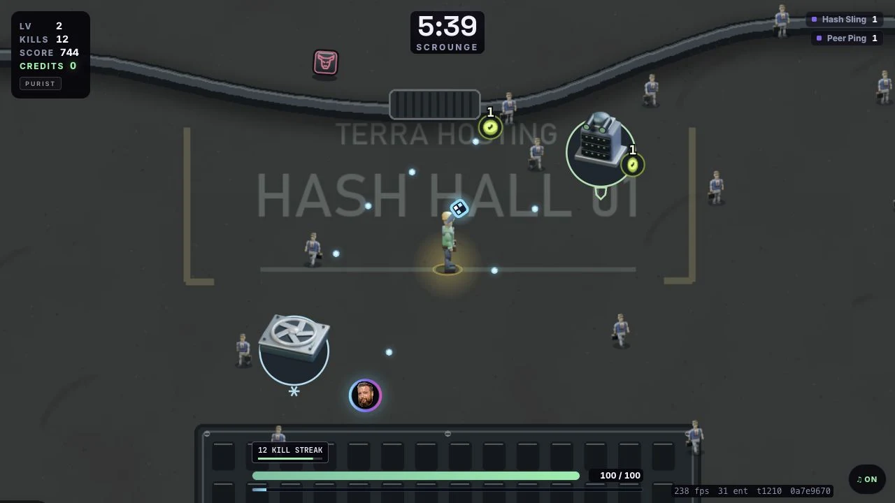 Proof of Bonk interface